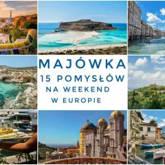 Gdzie na majówkę? Kolorowe mozaiki, greckie plaże, weneckie kanały i włoskie zamki – 15 pomysłów na weekend w Europie.