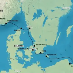 Trasa promu z Norwegii przez Danię do Szwecji i dalej do Polski. Sprawdź, ile płynie prom do Szwecji, odwiedzając po drodze Kopenhagę i Ystad.