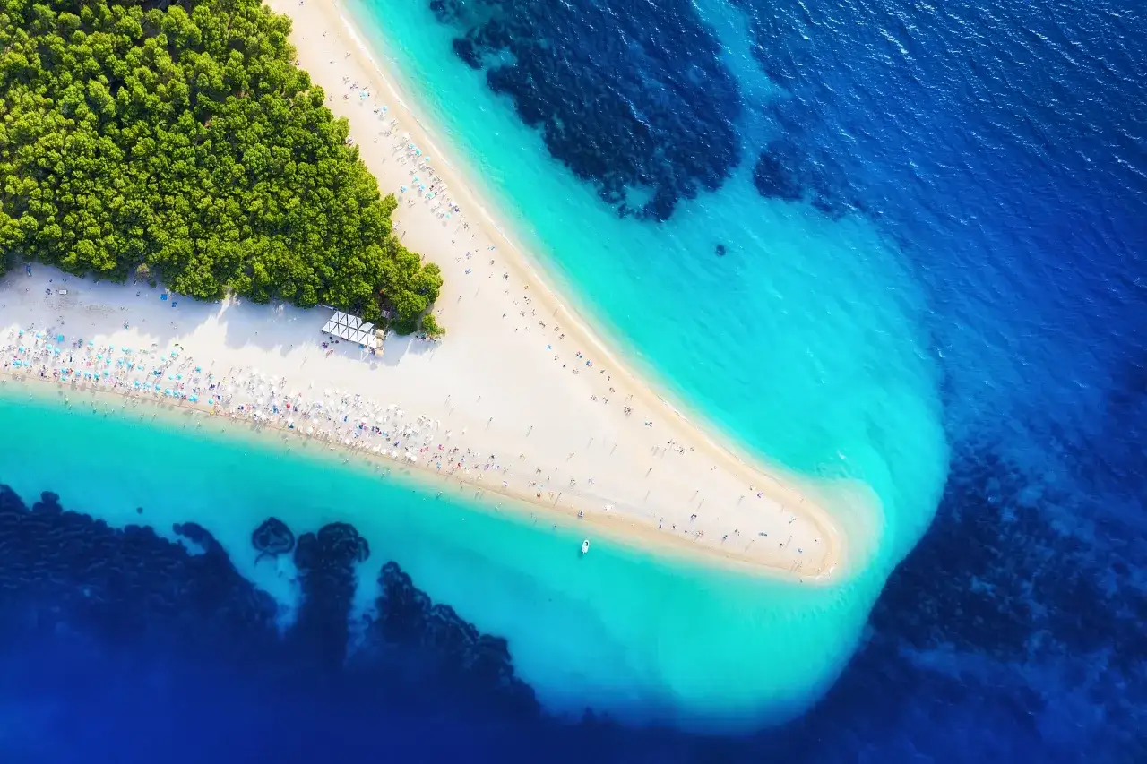 Rajskie wyspy i plaże świata, turkusowa woda